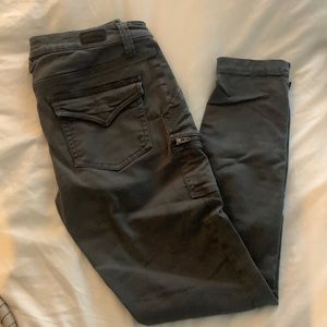 Joie Park skinny cargo pants grey size 27